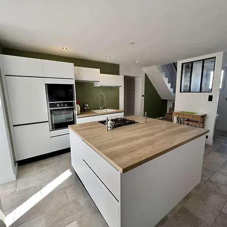 别墅 Maison Moderne A Avec Jardin Clos, Wifi, Animaux Admis, Proche Plages - Fr-1-479-181